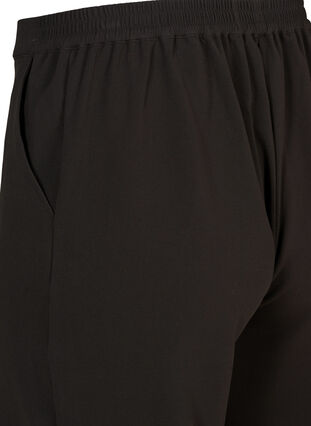 Culotte broek met elastiek, Black, Packshot image number 3