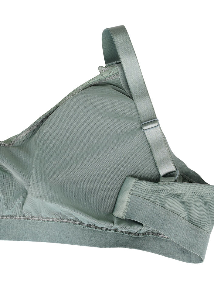 Soutien-gorge côtelé avec dentelle, Laurel Wreath Ass, Packshot image number 3