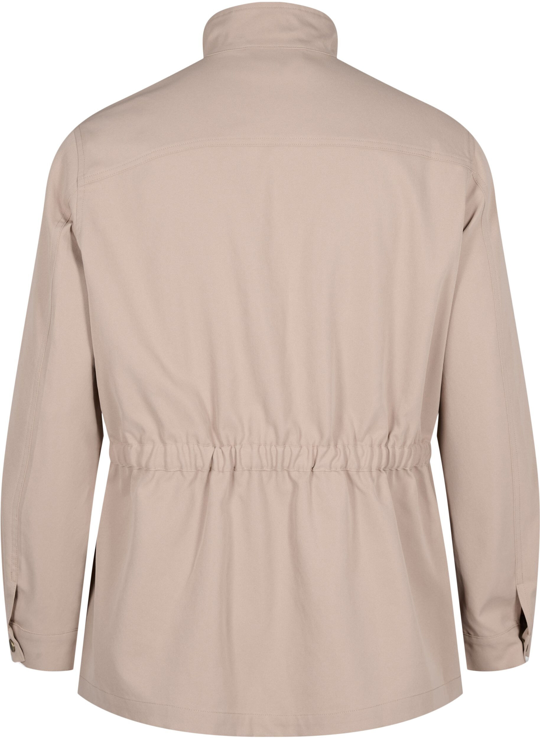 ZizziLegerjas met trekkoord in de taille, Lark, Packshot image number 1