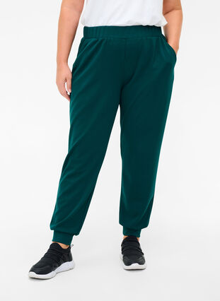 Pantalon de jogging avec poches, Ponderosa Pine, Model image number 2