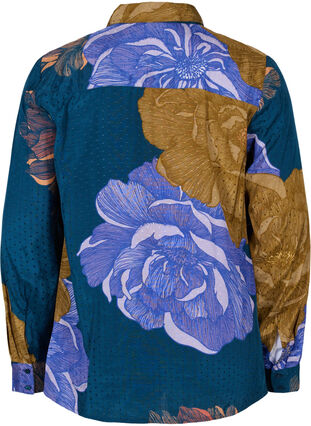 Viscose blouse met print, Reflecting Pond AOP, Packshot image number 1