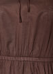 Blouse en coton avec lien &agrave; nouer et taille &eacute;lastiqu&eacute;e, Marron, Packshot image number 2