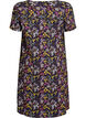 Robe courte &eacute;vas&eacute;e &agrave; imprim&eacute; floral, Bleu, Packshot image number 1