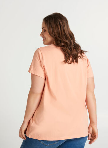 T-Shirt avec imprimé, Shrimp, Model image number 1