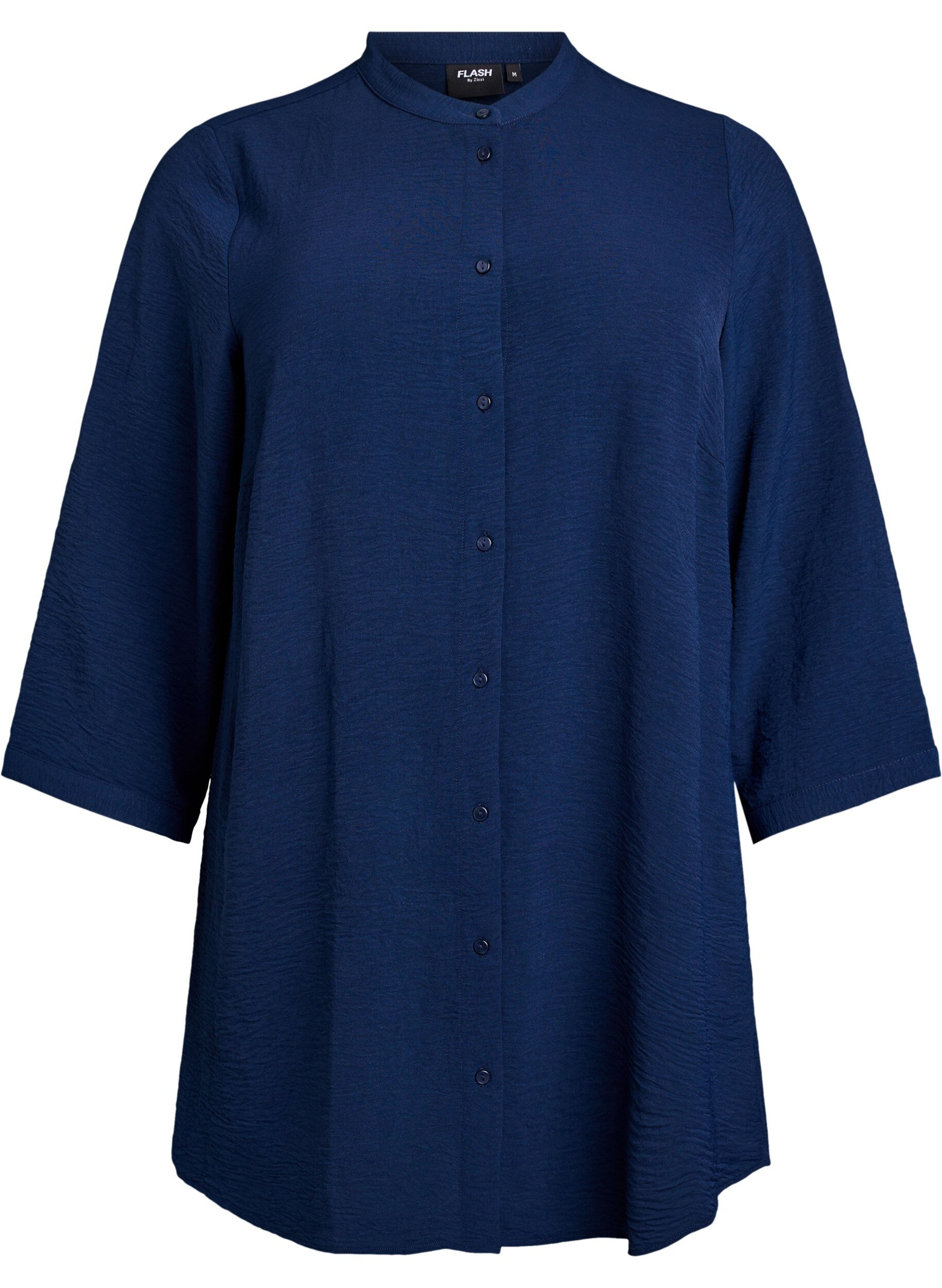 ZizziFLASH - Tuniek met 3/4 mouwen, Blauw, Packshot image number 0