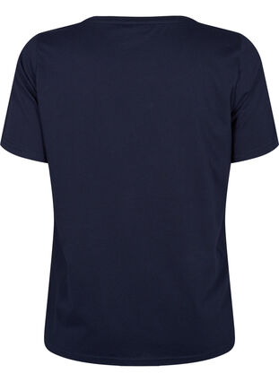 FLASH – T-shirt imprimé, Navy Blazer, Packshot image number 1
