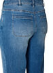 Jean droit &agrave; l'aspect l&eacute;g&egrave;rement us&eacute;, Bleu Clair, Packshot image number 3