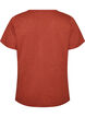 T-shirt dot&eacute; de boutons, Marron, Packshot image number 1