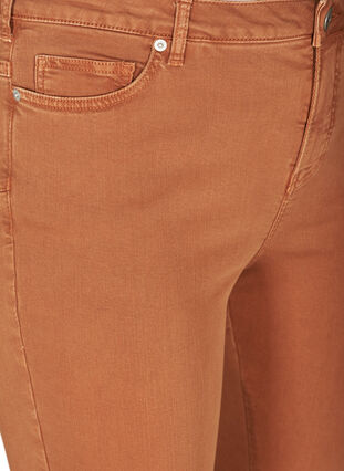 Jean Amy super slim taille haute, Brown ASS, Packshot image number 2