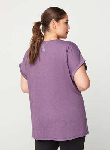 T-shirt avec joli imprimé, Blackberry Wine Mel, Model image number 1