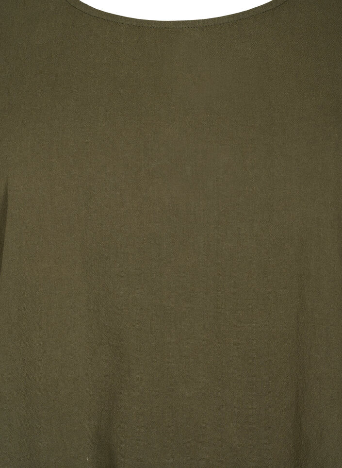 FLASH - Tuniek met korte mouwen in katoen, Forest Night, Packshot image number 2