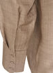 Chemise ample avec col en V, Marron, Packshot image number 3