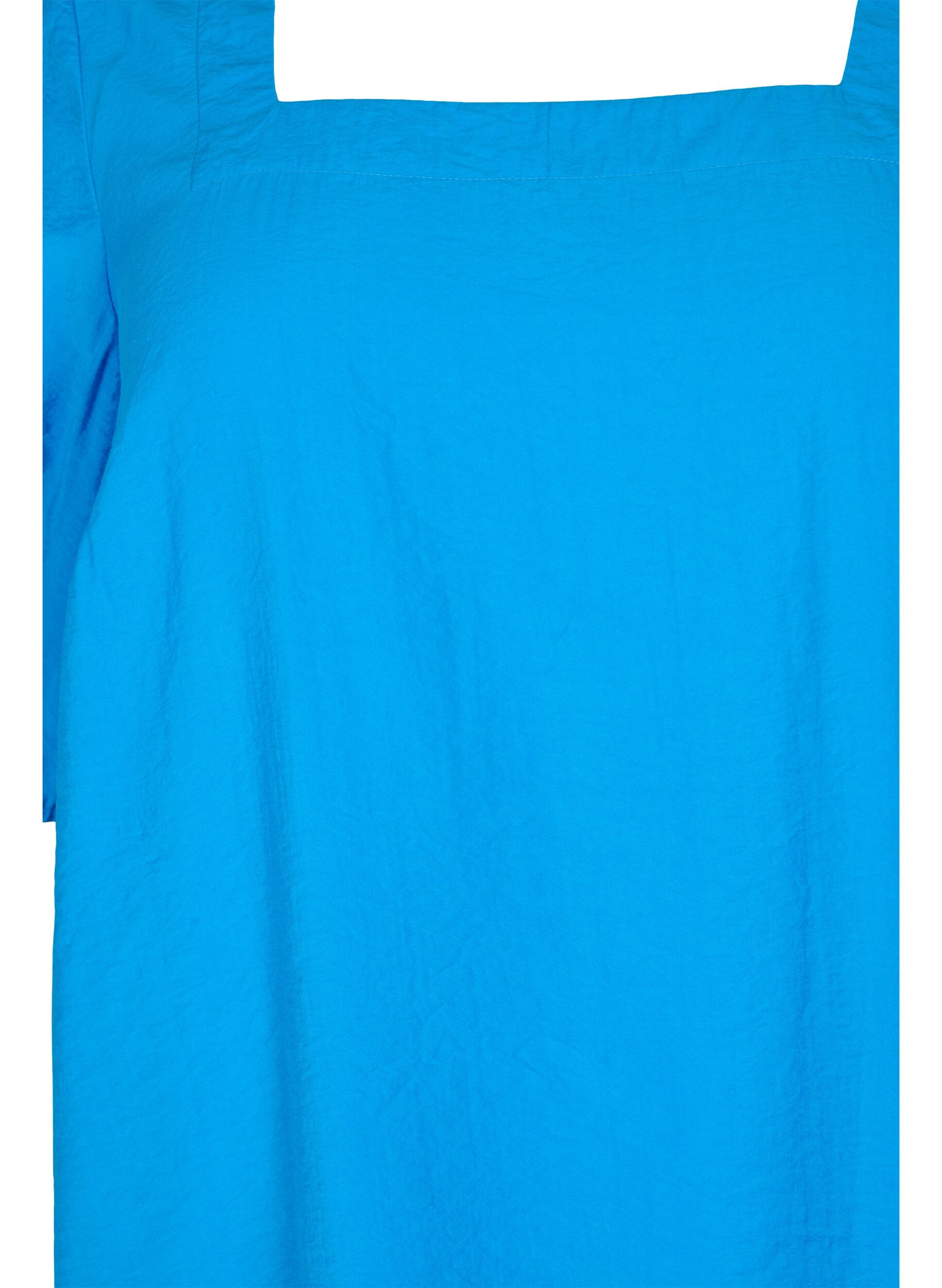 ZizziTop met ballonmouwen, Indigo Bunting, Packshot image number 2