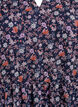 Tunic met bloemenprint en glitterdraden, Blauw, Packshot image number 2