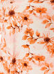 Robe en coton &agrave; manches courtes avec imprim&eacute;, Orange, Packshot image number 2