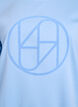Sweatshirt avec logo en tissu &eacute;ponge, Bleu Clair, Packshot image number 2