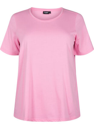 FLASH - T-shirt met ronde hals, Begonia Pink, Packshot image number 0