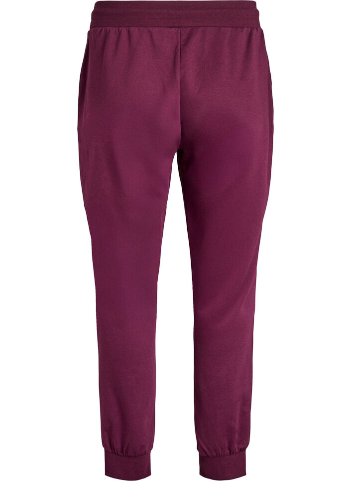 Pantalon de sport ample avec des poches, Bordeaux, Packshot image number 1