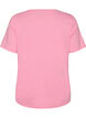 T-shirt imprim&eacute;, Rose, Packshot image number 1