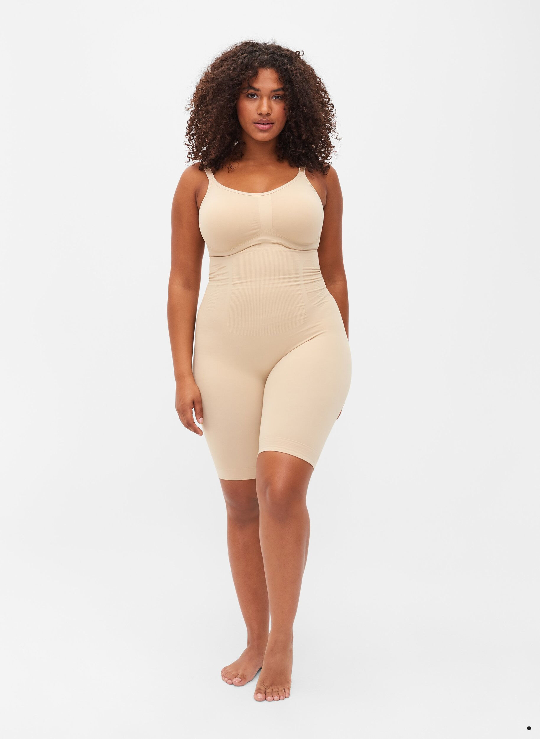 ZizziShapewear bodysuit, Beige, Model image number 1