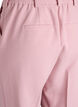 Op maat gemaakte broek met een hoge taille en straight-fit, Roze, Packshot image number 3