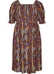 Robe d'&eacute;t&eacute; en viscose &agrave; imprim&eacute; paisley, Violet, Packshot image number 0