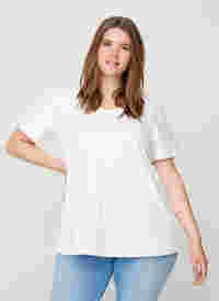 T-shirt basique, Bright White, Model