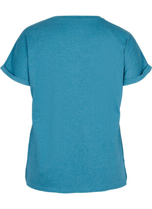 T-shirt met korte mouwen en borduursel anglaise, Dragonfly Mel., Packshot image number 1