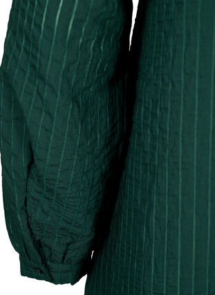 Chemise longue en viscose à motifs rayés, Scarab, Packshot image number 3