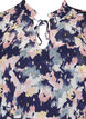 Tuniek met bloemenprint en lurex, Night Sky AOP Flower, Packshot image number 2