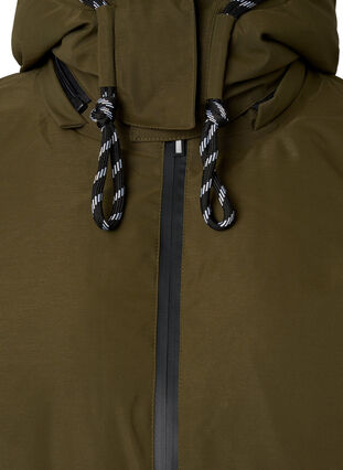 Veste d’hiver fonctionnelle avec capuche et poches, Winter Moss, Packshot image number 2