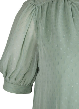 Robe manches courtes avec boutons, Chinois Green, Packshot image number 2