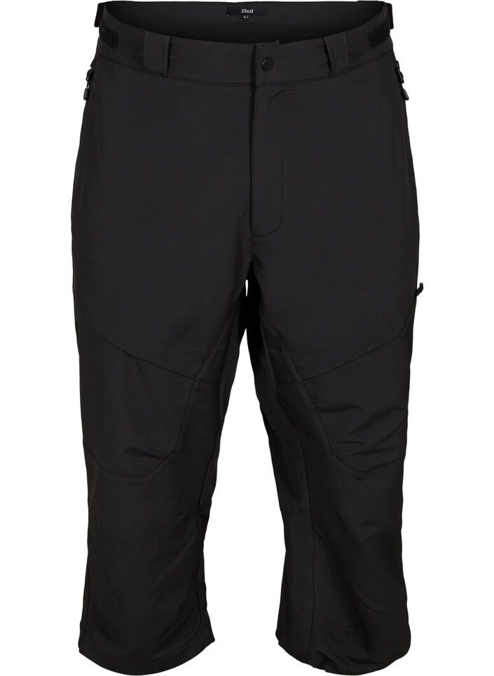 Short de randonnée Capri avec poches, Black, Packshot image number 0