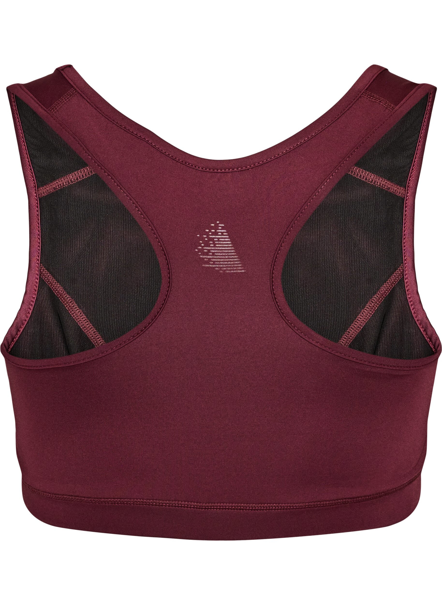 ZizziSport-bh met racerback, Rood, Packshot image number 1