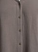 Shirtblouse met V-hals en 3/4 mouwen, Beige, Packshot image number 2