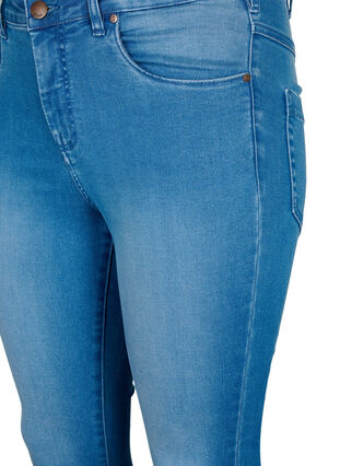 Super slim Amy jeans met hoge taille, Light blue, Packshot image number 2