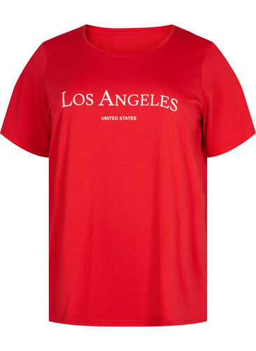 FLASH - T-shirt met motief, High Risk Red, Packshot image number 0