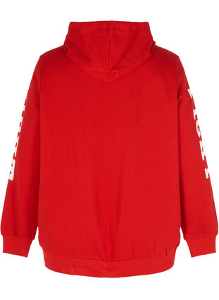 Sweat-shirt avec capuche, High Risk Red, Packshot image number 1