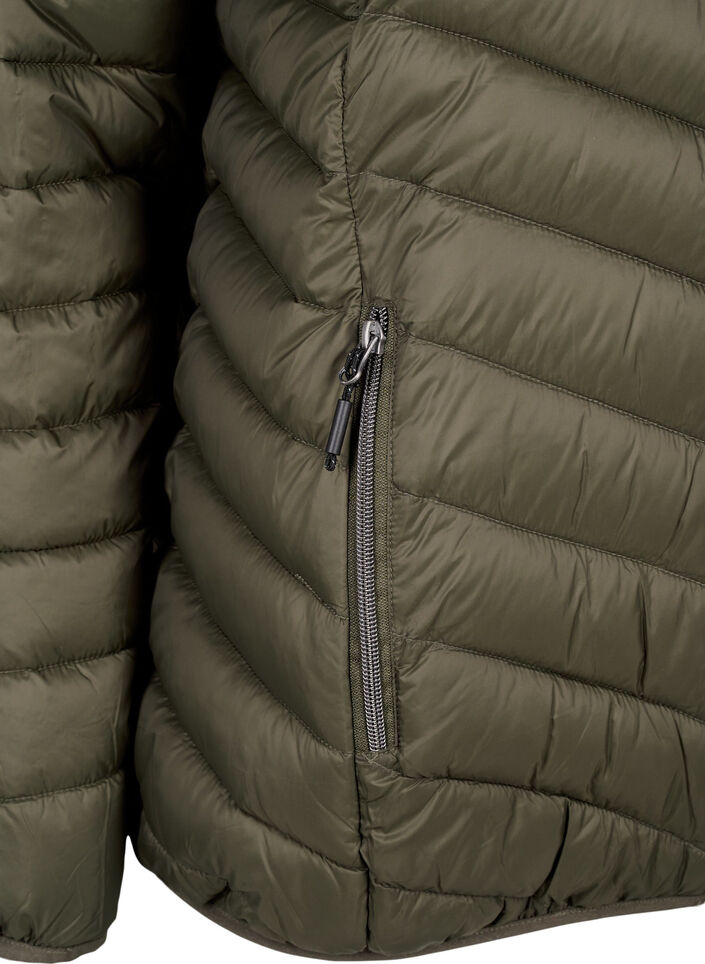 Veste l&eacute;g&egrave;re &agrave; capuche, Vert, Packshot image number 3