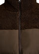 Doudoune mi-longue avec polaire teddy, Marron, Packshot image number 2