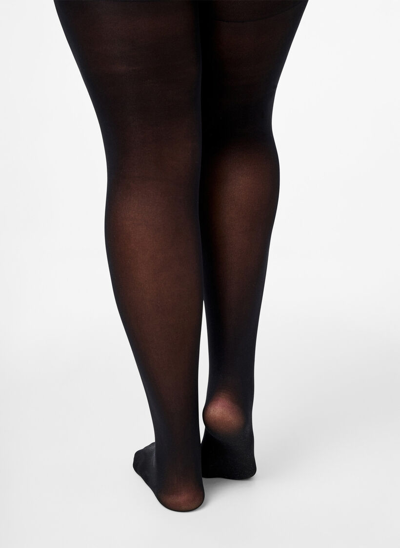 Collants 60 deniers, Noir, Model image number 4
