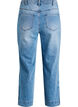 Jean cropped Kiana &agrave; coupe droite avec d&eacute;tails boutonn&eacute;s, Bleu Clair, Packshot image number 1