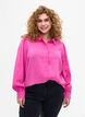 Shirt met lange mouwen van Tencel ™ Modal, Phlox Pink, Model image number 0