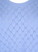 Chemisier tricoté à motif de dentelle, Cornflower Blue Mel., Packshot image number 2