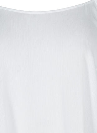 Tunique à épaules dénudées en viscose, White, Packshot image number 2
