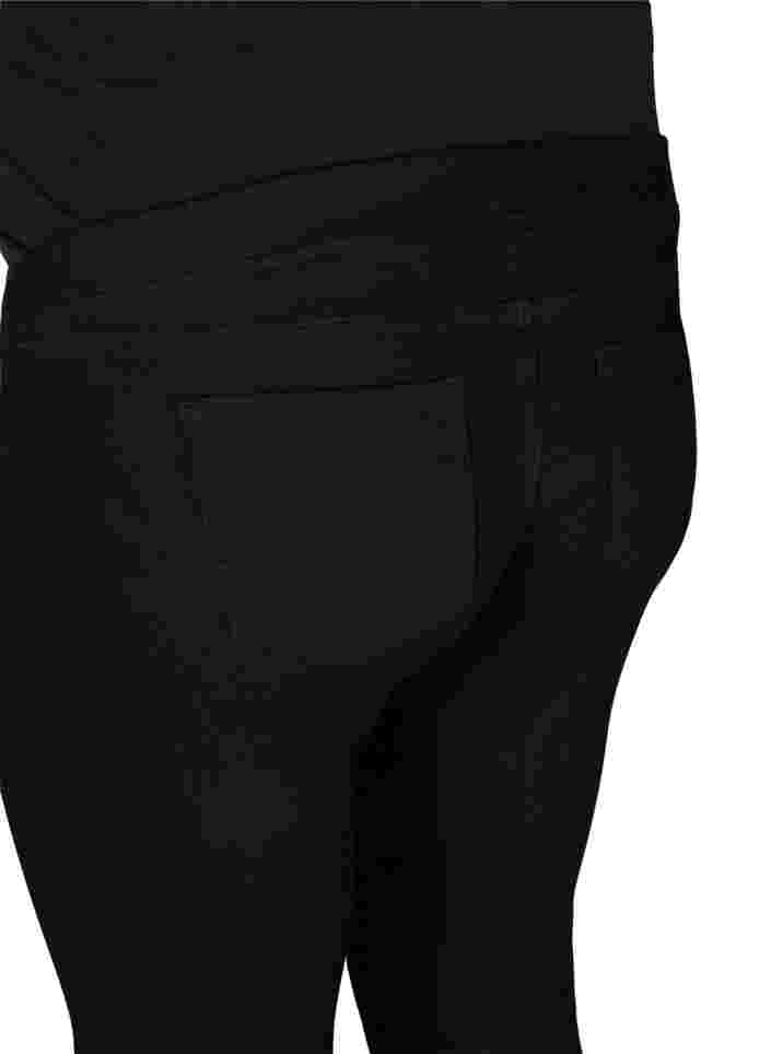 Jegging de grossesse avec poches arrière, Black, Packshot image number 3