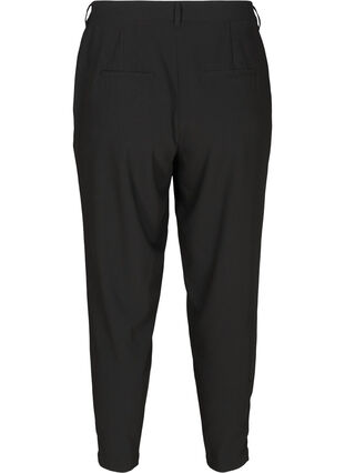 Cropped broek in een klassiek design, Black, Packshot image number 1