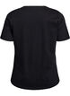 T-shirt imprim&eacute;, Noir, Packshot image number 1