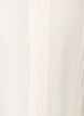 Viscose tuniek met knopen en rucherand, Vanille, Packshot image number 2