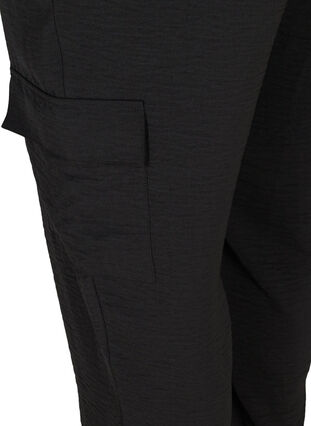 Losse broek met grote zakken, Black, Packshot image number 3